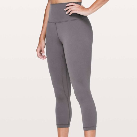 lululemon athletica Pants - Lululemon Align Crop 21" Leggings Grey 8